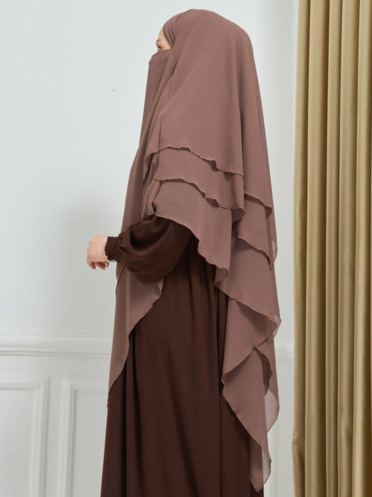 خمار طبقات للرأس