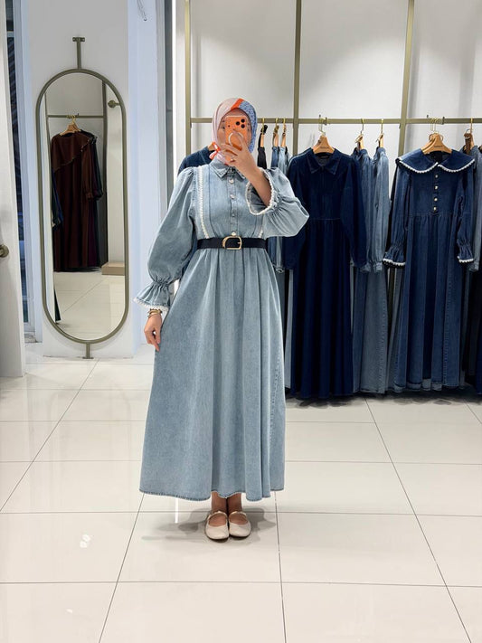 فستان جينز ناعم