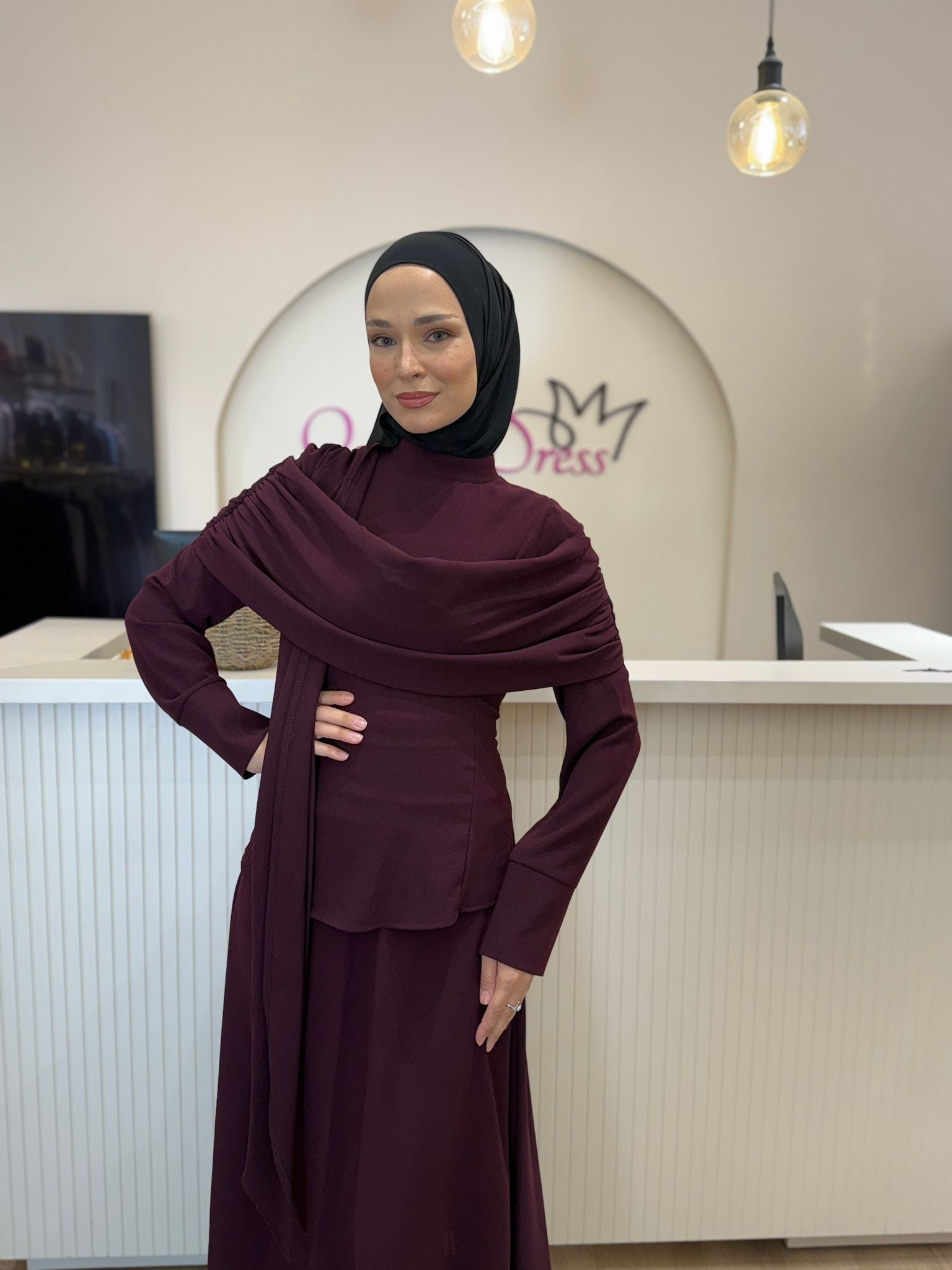 فساتين للمحجبات ، فساتين محجبات ، ملابس محجبات ، ملابس للمحجبات ، عبايات ، حجاب ، جلابيب ، ملابس رياضية للمحجبات ، ملابس محجبات للعمل ، فساتين سهرة 