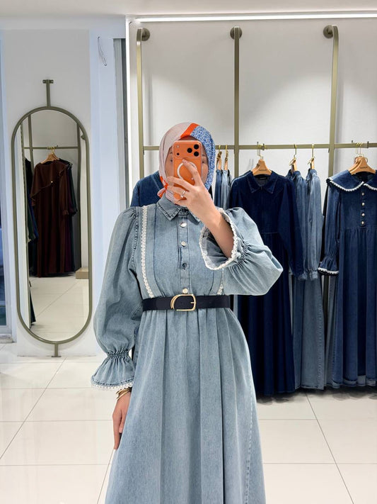 فستان جينز ناعم